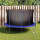 Vidaxl Safety Net para trampolín redondo 3.66 m