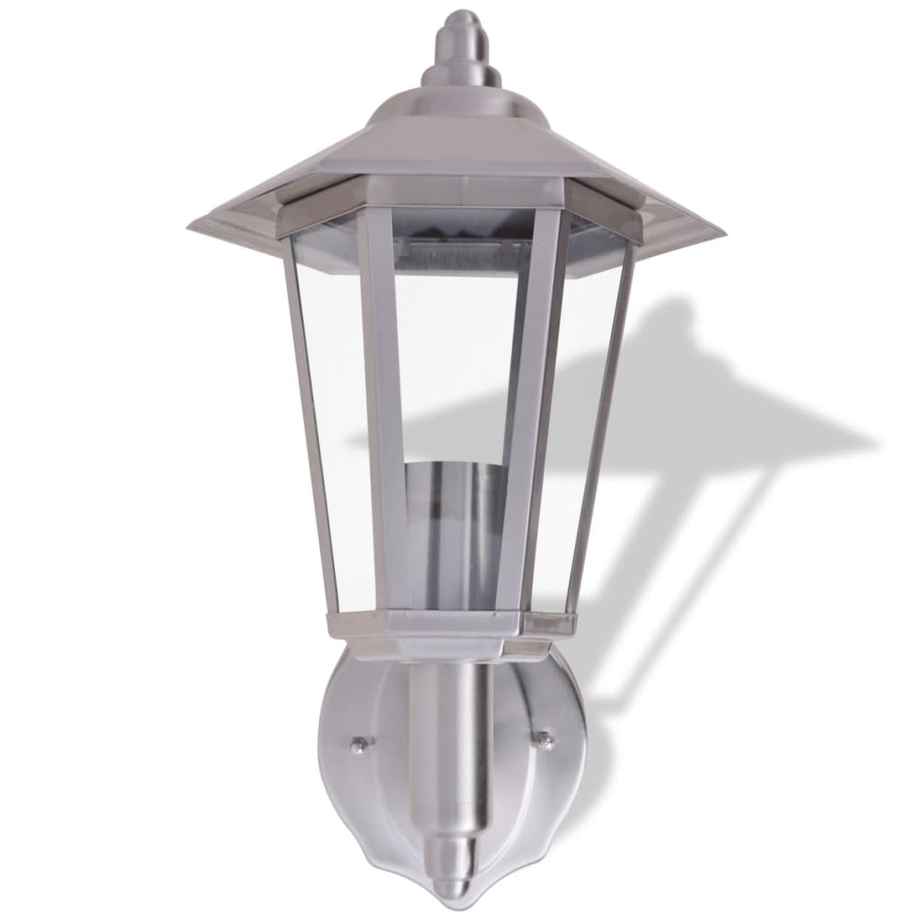 Vidaxl Wall Lantern per acciaio inossidabile esterno