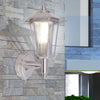 Vidaxl Wall Lantern per acciaio inossidabile esterno