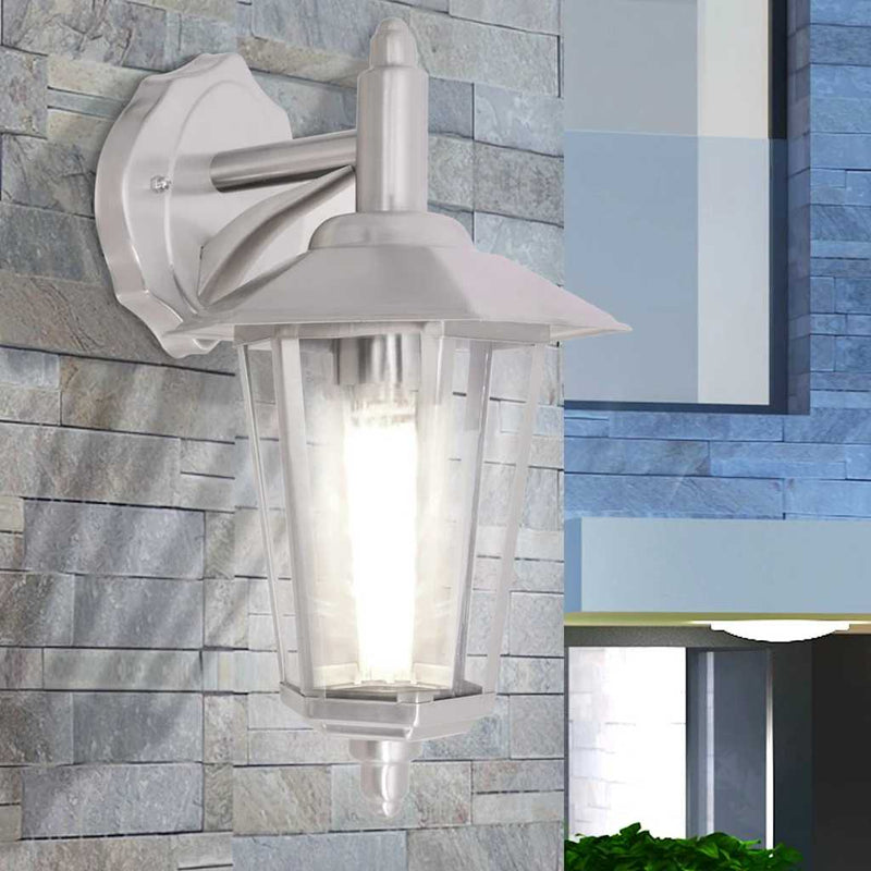 Farol de pared colgante Vidaxx para exterior de acero inoxidable