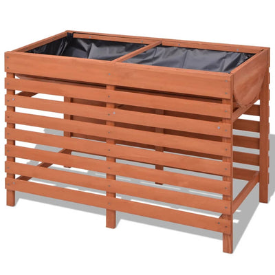 Scatola di pianificazione Vidaxl 100x50x71 cm legno