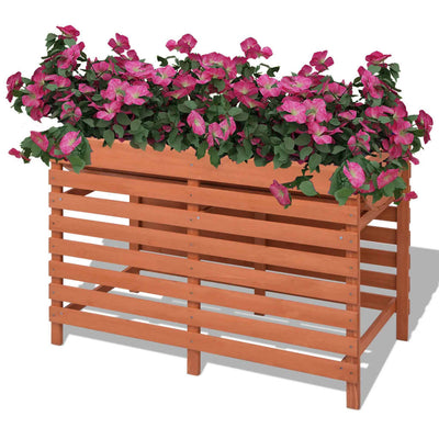 Scatola di pianificazione Vidaxl 100x50x71 cm legno