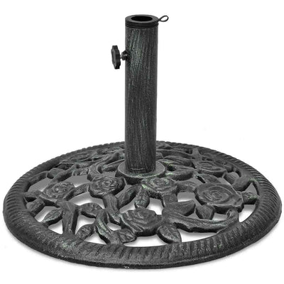 Vidaxl Parasol Foot 12 kg 48 cm in ghisa