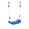 Asientos giratorios de Vidaxl con cuerda 2 pcs 38x16 cm de polietileno azul