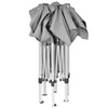 Vidaxl PartyTent Pop-Up Hexagonal Plegable 3.6x3.1 m Gray