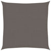 Vidaxl Sun Shade HDPE Square 3.6x3.6 M Antracite
