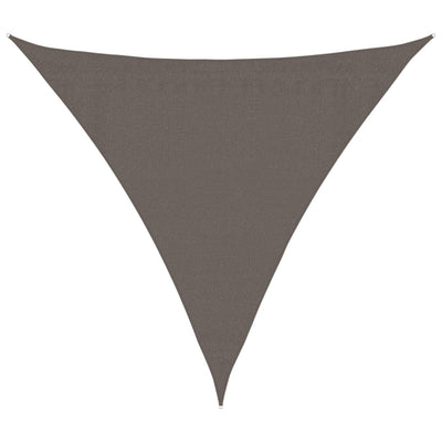 Vidaxl Sun Shade Antracite Triangular 3.6x3.6x3.6 M HDPE