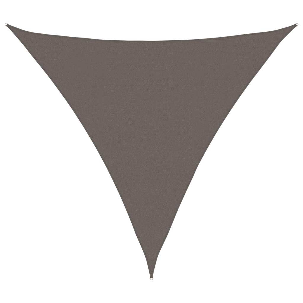 Vidaxl Sun Shade HDPE Triangular 5x5x5 M Antracite