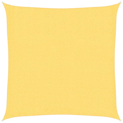 Vidaxl zonnescherm hdpe vierkant beige 3,6x3,6 m