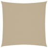 Vidaxl zonnescherm vierkant 3,6x3,6 m oxford stof beige