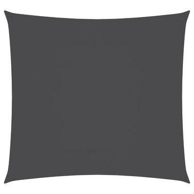 Vidaxl Sunshade Square 3.6x3.6 M Oxford Fabric Antracita