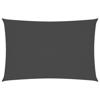 Vidaxl Sunshade Rectangular 2x4 M Oxford Fabric Antracita