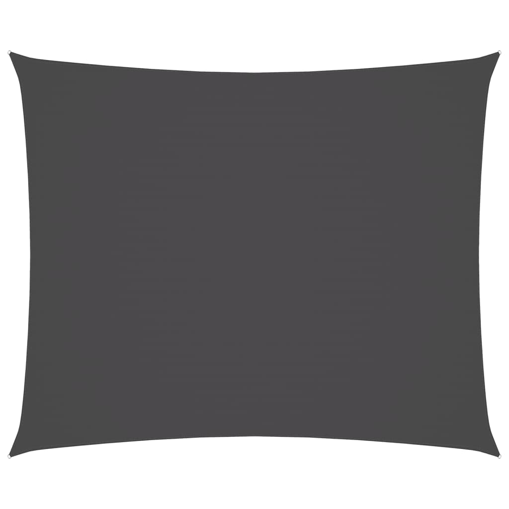 Vidaxl Sun Shade Rectangular 4x6 M in tessuto Oxford antracite