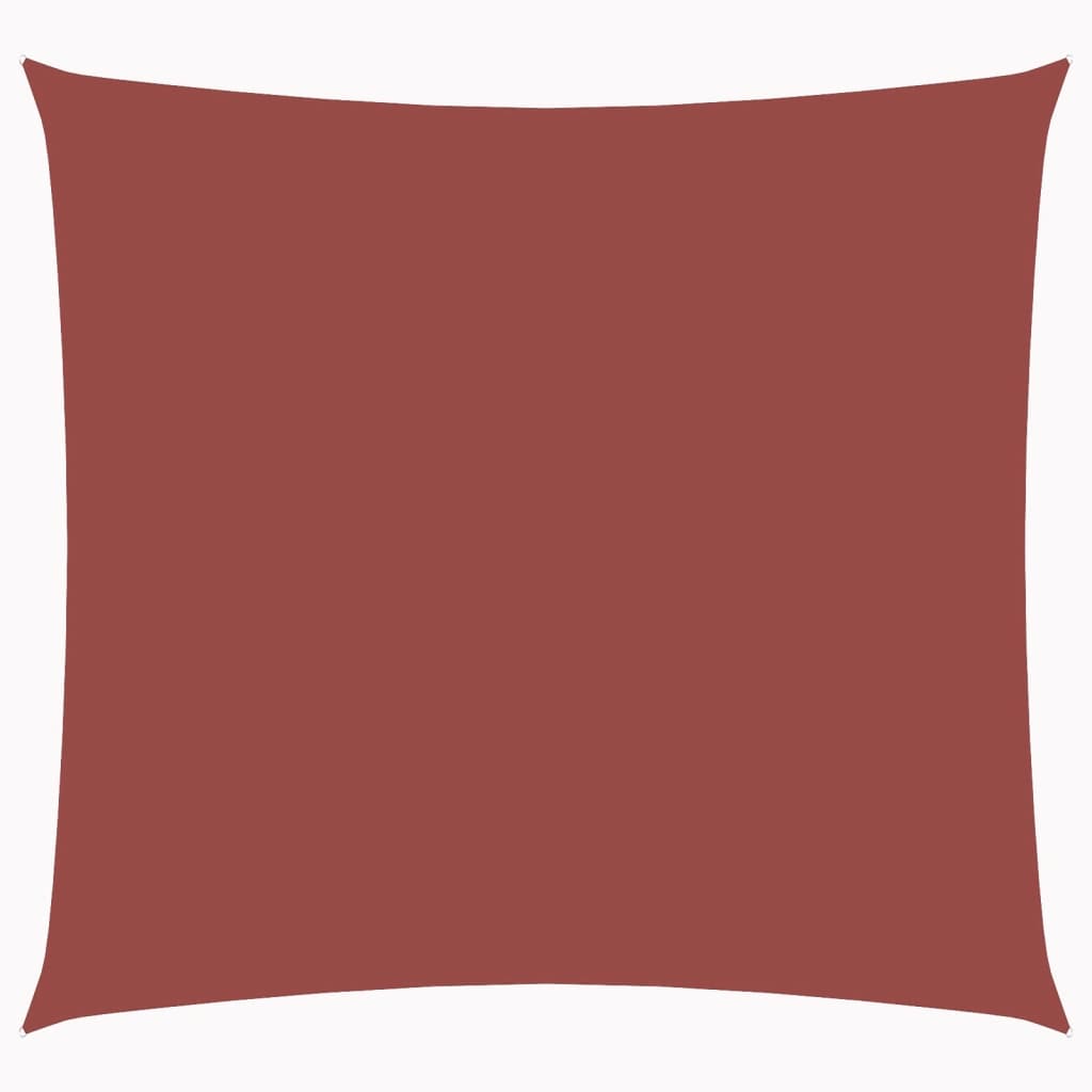 Vidaxl Sunshade Square 3.6x3.6 M Oxford Fabric Terracotta Color