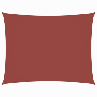 Vidaxl Sun Shade Rectangular 2x4 M Oxford Fabric Color Terracotta