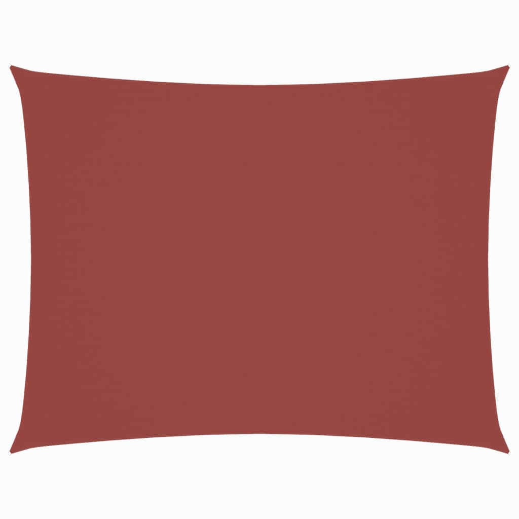 Vidaxl Sun Shade Rectangular 2x4 M Oxford Fabric Color Terracotta