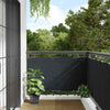 Pantalla de balcón Vidaxl Oxford Textile 75x600 cm antracita