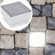 Vidaxl grondspots 12 st led 100x100x68 mm