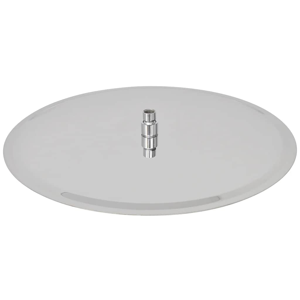Cabezal de ducha de lluvia Vidaxl acero inoxidable de 50 cm redondo