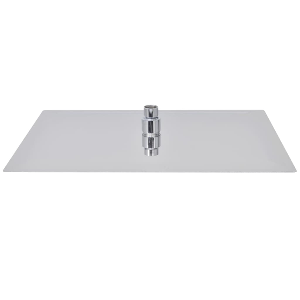 Cabezal de ducha de lluvia Vidaxl acero inoxidable 30x40 cm rectangular
