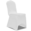 Vidaxl stoelhoes stretch 4 stuks wit