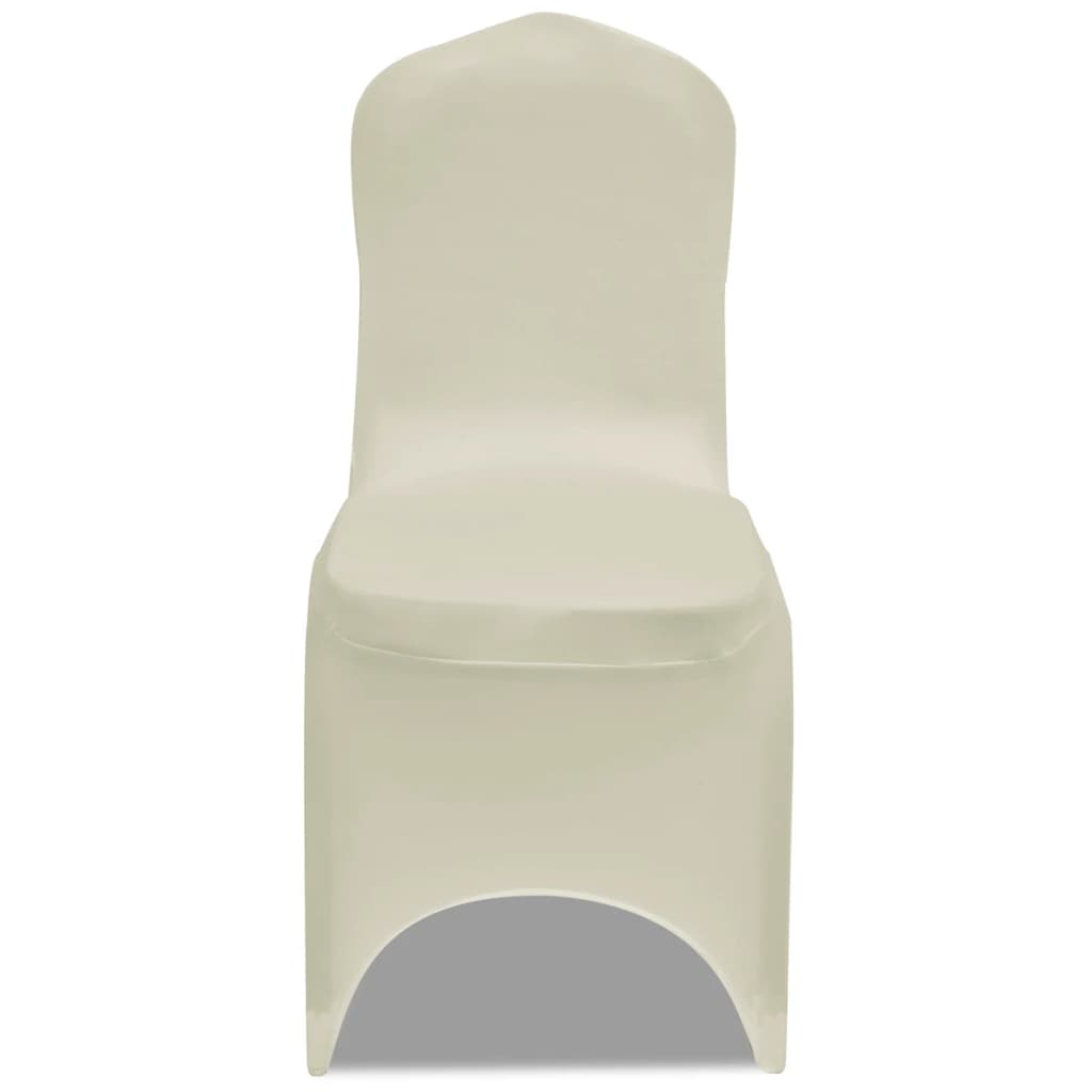 Vidaxl Silla Tuber el estiramiento 4 piezas de crema -Corionado