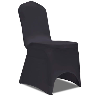 Vidaxl Silla Stretch Anthracite 4 piezas