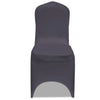 Vidaxl Silla Stretch Anthracite 4 piezas