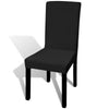 Vidaxl COPERS SEDILE 4 ST ELLAST DRIVE NERO