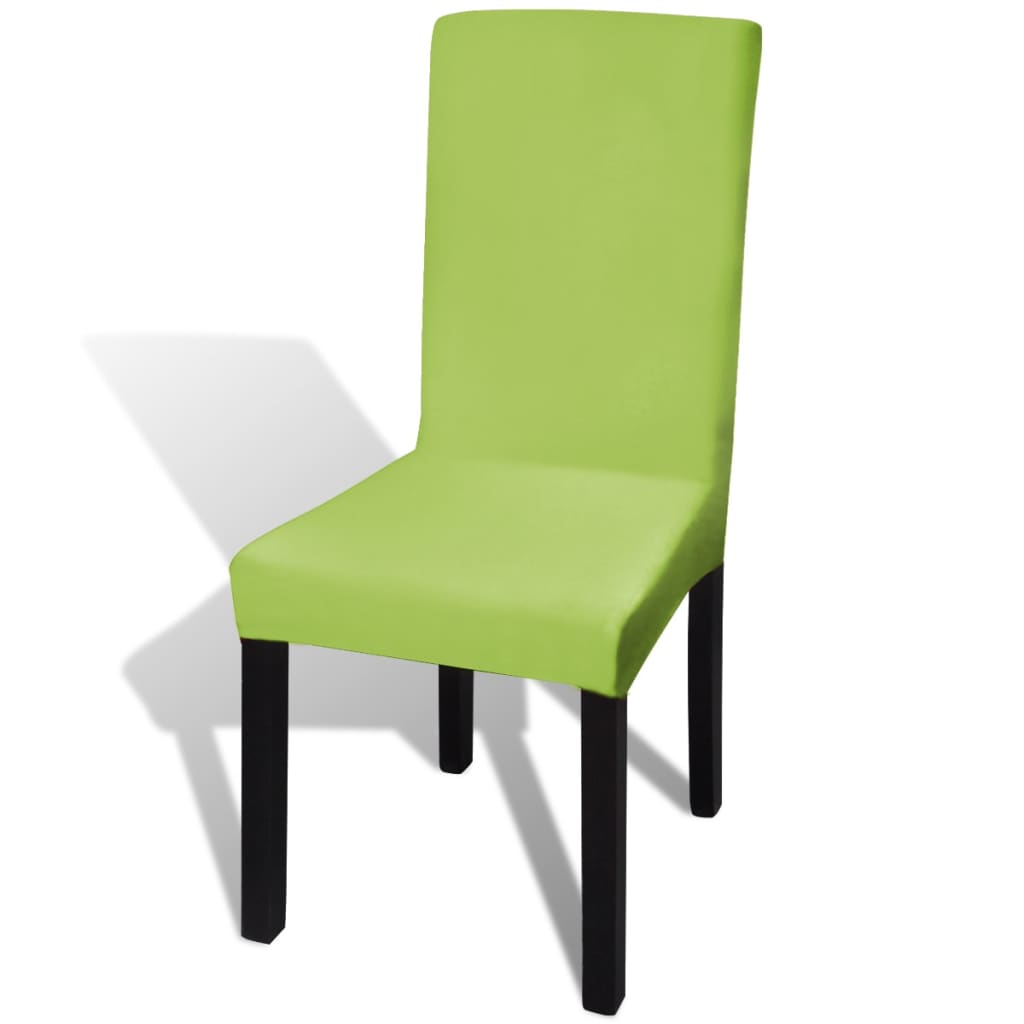 Vidaxl Coperture per sedili 4 St Elastica dritta verde