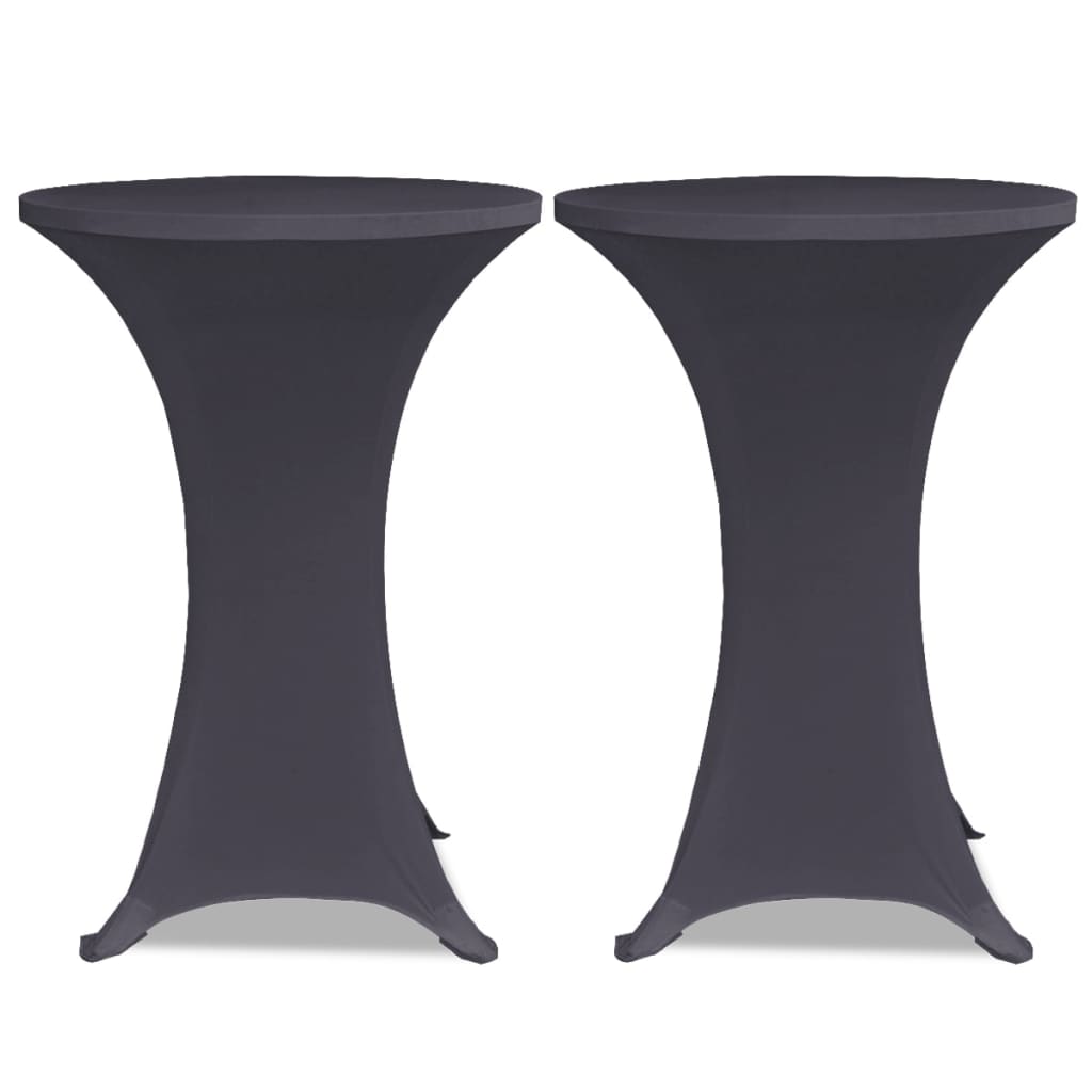 Vidaxl Cubierta de tabla estiramiento Anthracite 2st