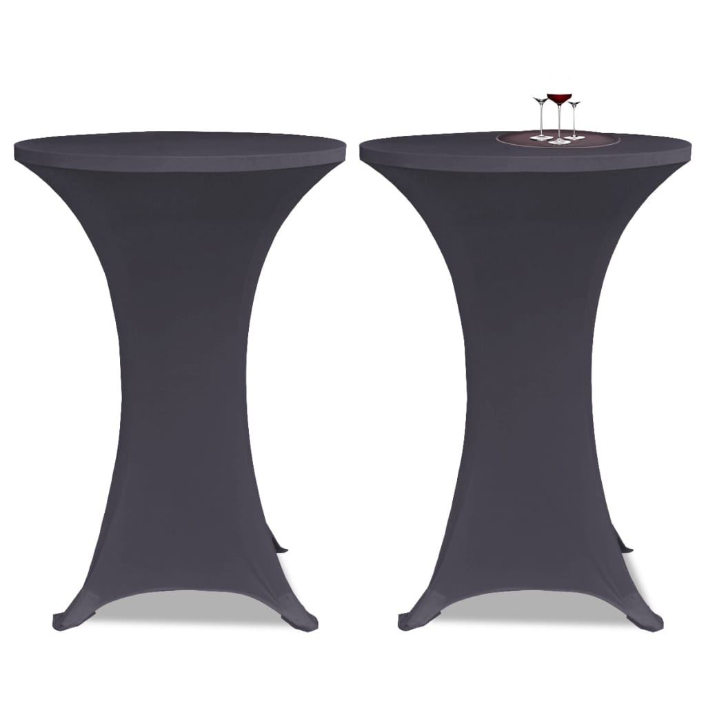 Vidaxl Cubierta de tabla estiramiento Anthracite 2st