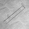VIDAXL DROUPA DROUNA ACCIAIO IN IOLLE RETTANGOLARE 830x140 mm