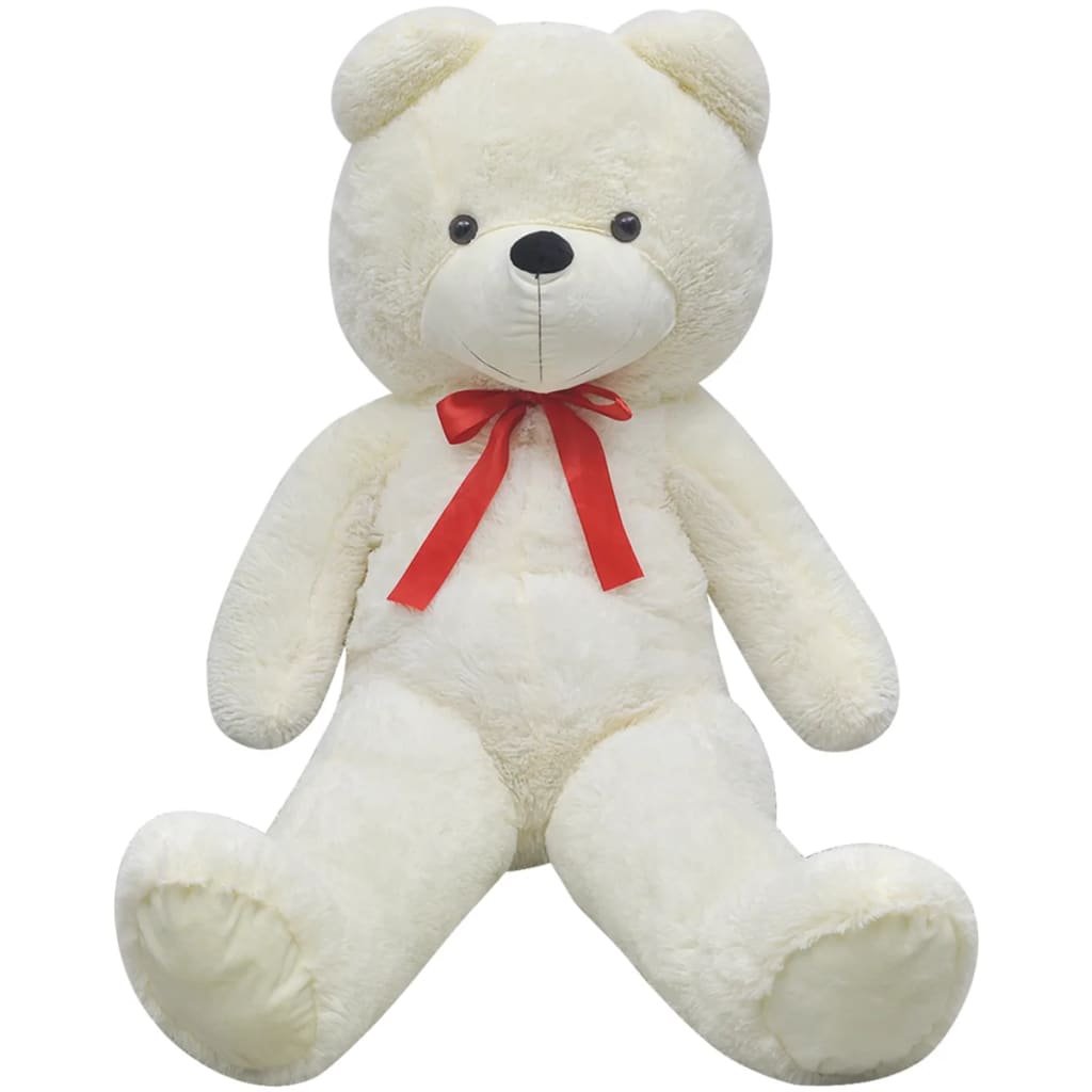 Vidaxl teddybeer 170 cm pluche wit
