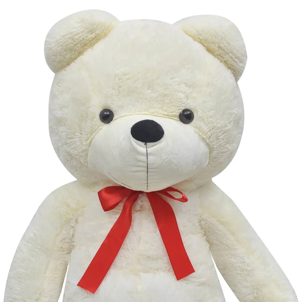 Vidaxl teddybeer 170 cm pluche wit