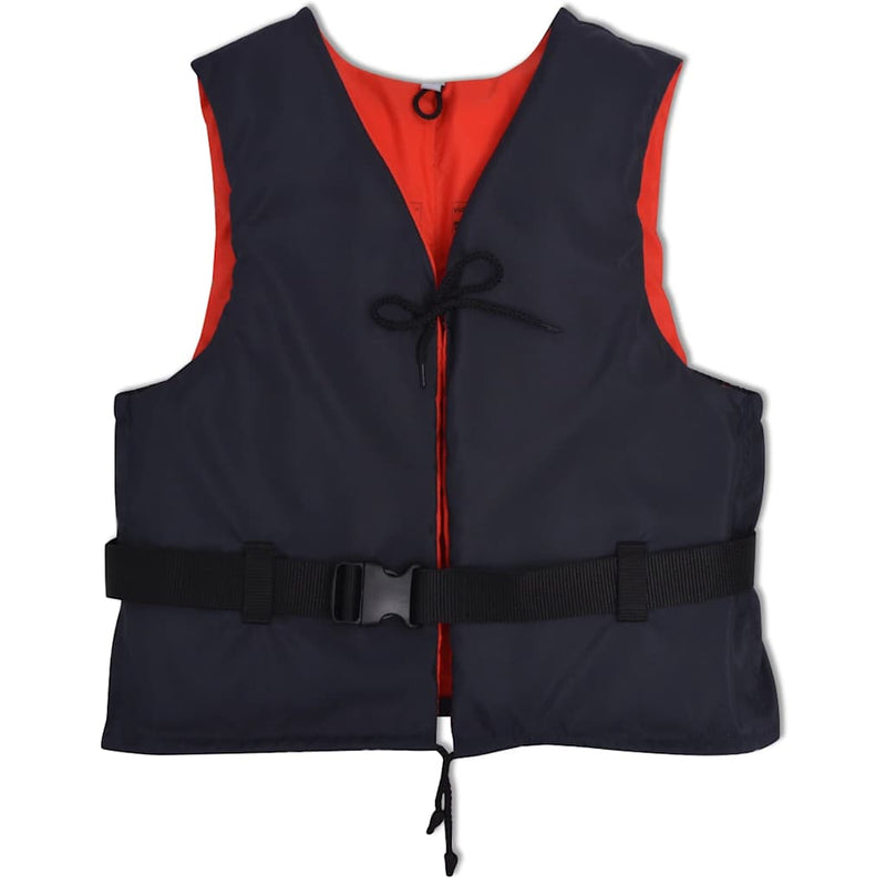 VIDAXL Swimming gilet 50 N 30-50 kg blu navy