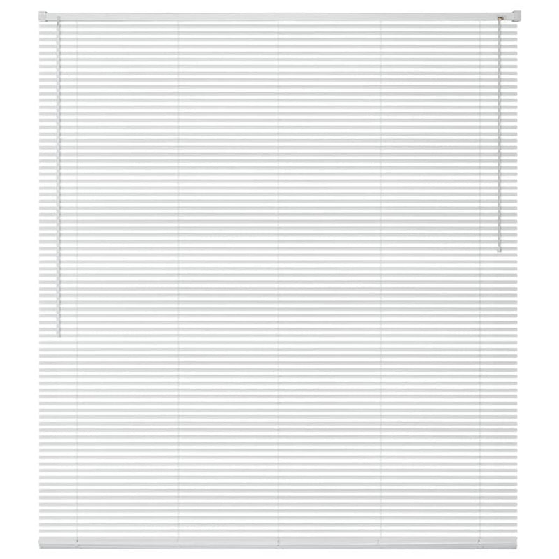 VidaXL Zonwering aluminium 140x160 cm wit