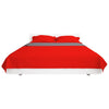 VIDAXL VUATTO DOPPIO CHE LUPETTO DEI LUPETTO ROSSO E GRIGIO 220X240 CM