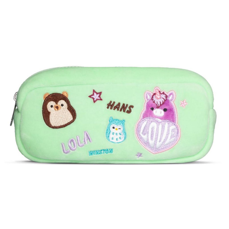 Squishmallows squishmalllows custodia in peluche verde