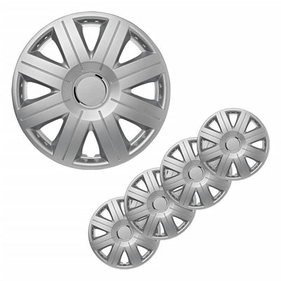 Proplus Hubcaps 4 St Cosmos 13 '' Color de plata