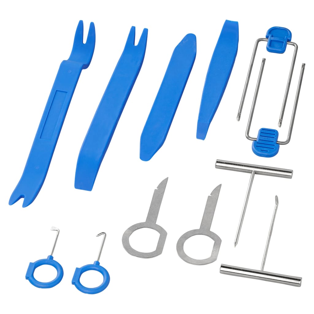 Set di strumenti in 12 parti Proplus per la rimozione delle radio automobilistiche