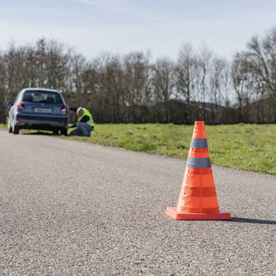 Proplus Safety Pylon con LED pieghevole