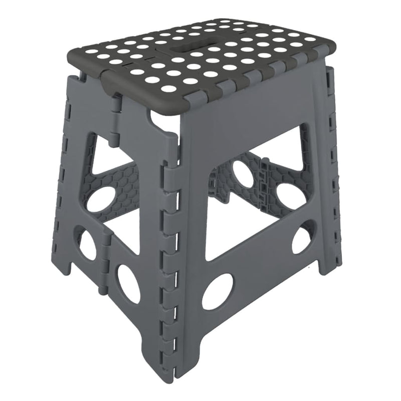 Proplus Piegable Step Black Grey 29 x 21,5 x 39,5 cm