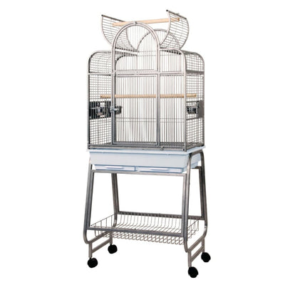 Strong Strong Parrot Cage Villa Bianca 67.7x51.5x154 cm Gray 93084