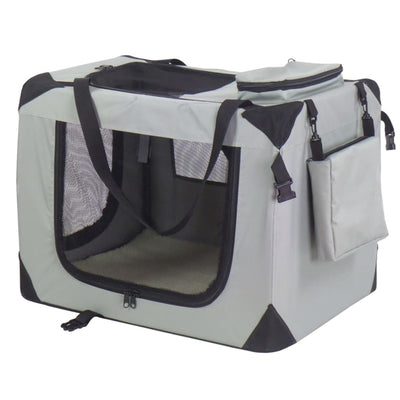 @Pet @pet Baseta de viaje de perro Nylon 90x61x65 cm Gray 11074