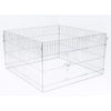 @pet huisdierenren voor buiten complete 116x116x65 cm metaal