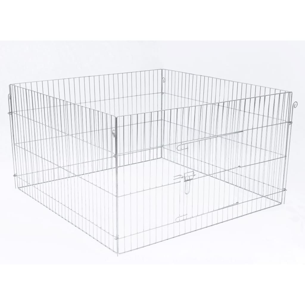 @pet huisdierenren voor buiten complete 116x116x65 cm metaal
