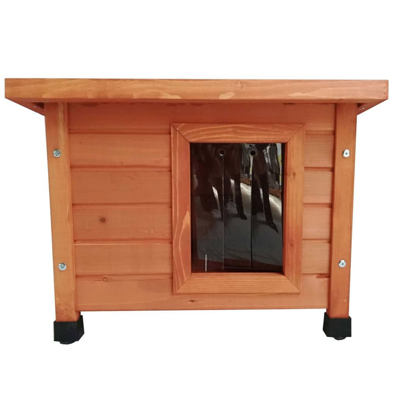 @pet @pet gat loft para afuera 57x45x43 cm de madera marrón