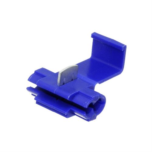 Conector de cable Tirex cierre rápido simple azul 1560 (caja 100)