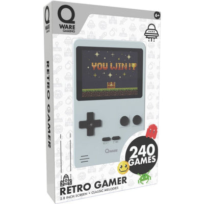 Otras marcas Qware Retro Game Computer 240 juegos gris